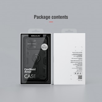 Nillkin CamShield Armor Zadní Kryt pro iPhone 13 Pro Max Dark Green (without logocut)