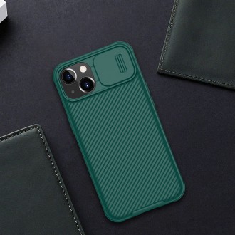 Nillkin CamShield Pro Zadní Kryt pro iPhone 13 Deep Green