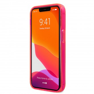 Karl Lagerfeld TPU Choupette Head Kryt pro iPhone 13 mini Fluo Pink (KLHCP13SCHTRP)