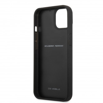 FEHCP13SFCABK Ferrari Real Carbon Zadní Kryt pro iPhone 13 Mini Black