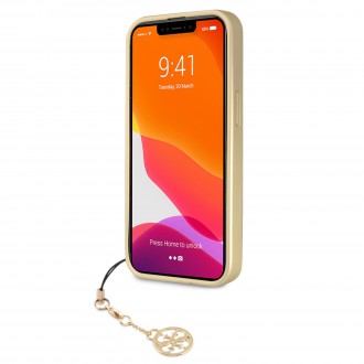 Guess 4G Charms Zadní Kryt pro iPhone 13 mini Grey (GUHCP13SGF4GGR)