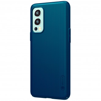 Nillkin Super Frosted Zadní Kryt pro OnePlus Nord 2 5G Peacock Blue