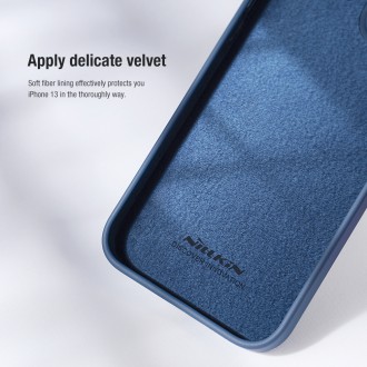 Nillkin CamShield Silky Silikonový Kryt pro iPhone 13 Blue