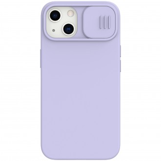 Nillkin CamShield Silky Silikonový Kryt pro iPhone 13 Purple