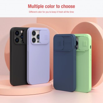 Nillkin CamShield Silky Silikonový Kryt pro iPhone 13 Pro Purple