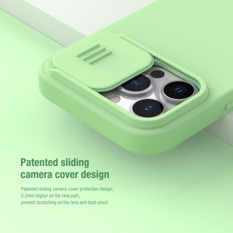 Nillkin CamShield Silky Silikonový Kryt pro iPhone 13 Pro Purple
