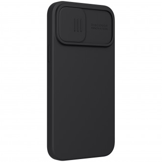 Nillkin CamShield Silky Silikonový Kryt pro iPhone 13 Pro Max Black