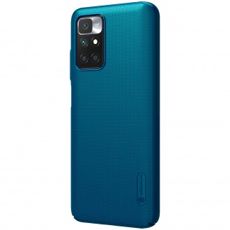 Nillkin Super Frosted Zadní Kryt pro Xiaomi Redmi 10/10 Prime Peacock Blue
