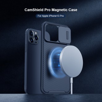 Nillkin CamShield Pro Magnetic Zadní Kryt pro iPhone 13 Pro Black