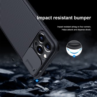 Nillkin CamShield Pro Magnetic Zadní Kryt pro iPhone 13 Pro Max Black