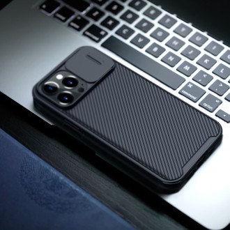 Nillkin CamShield Pro Magnetic Zadní Kryt pro iPhone 13 Pro Max Black