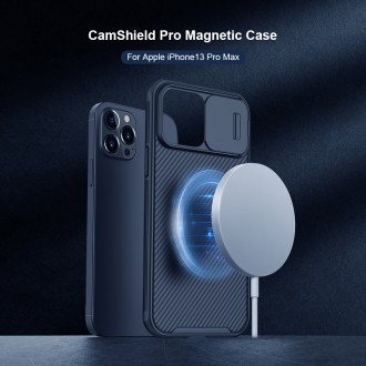 Nillkin CamShield Pro Magnetic Zadní Kryt pro iPhone 13 Pro Max Black