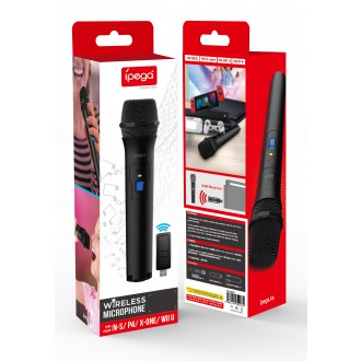 iPega PG-9207 Wireless Mikrofon pro PS5/PS4/Switch/Wii U/PC