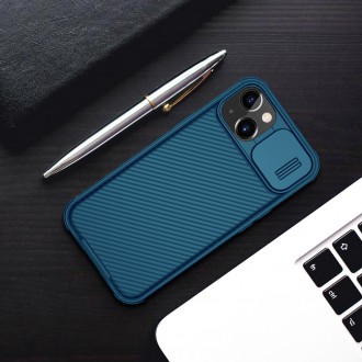 Nillkin CamShield Pro Magnetic Zadní Kryt pro iPhone 13 Blue