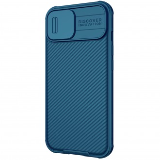 Nillkin CamShield Pro Magnetic Zadní Kryt pro iPhone 13 Blue