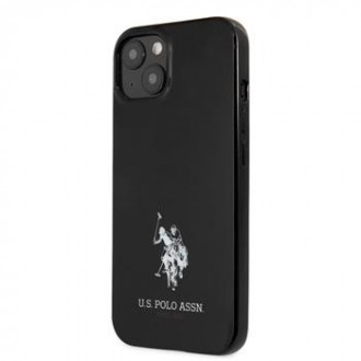USHCP13SUMHK U.S. Polo TPU Horses Logo Zadní Kry pro iPhone 13 Mini Black