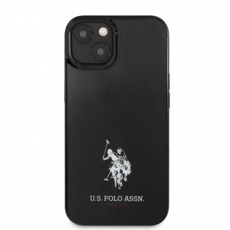 USHCP13SUMHK U.S. Polo TPU Horses Logo Zadní Kry pro iPhone 13 Mini Black