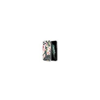 Guess Flower Shiny N.3 Zadní Kryt pro iPhone 11 Pro Max Navy (GUHCN65IMLFL03)