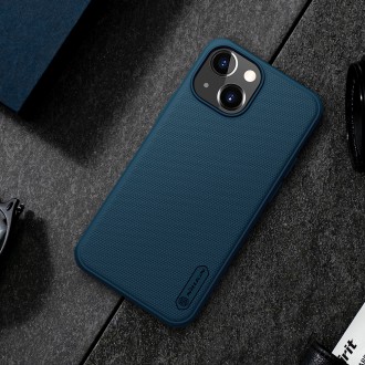 Nillkin Super Frosted PRO Magnetic Zadní Kryt pro iPhone 13 mini Blue