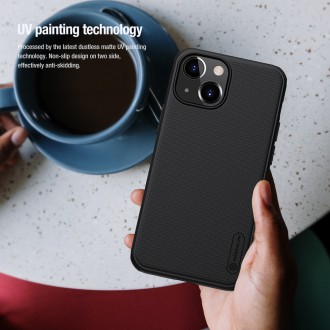 Nillkin Super Frosted PRO Magnetic Zadní Kryt pro iPhone 13 Black