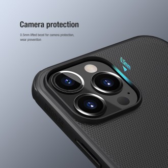 Nillkin Super Frosted PRO Magnetic Zadní Kryt pro iPhone 13 Pro Max Blue