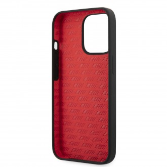 AMHCP13LRGDBK AMG Liquid Silicone Zadní Kryt pro iPhone 13 Pro Black/Red