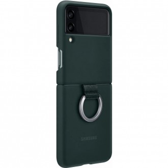 EF-PF711TGE Samsung Silikonový Kryt pro Galaxy Z Flip 3 Green