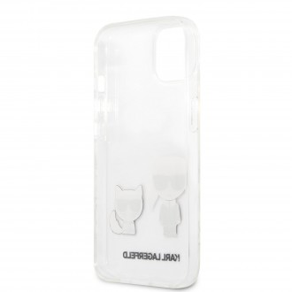 Karl Lagerfeld PC/TPU Ikonik Kryt pro iPhone 13 Transparent (KLHCP13MCKTR)