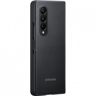 EF-XF926SBE Samsung Aramidový Kryt pro Galaxy Z Fold 3 Black