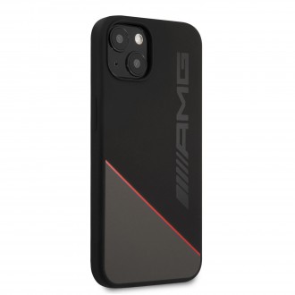 AMHCP13SRGDBK AMG Liquid Silicone Zadní Kryt pro iPhone 13 Mini Black/Red