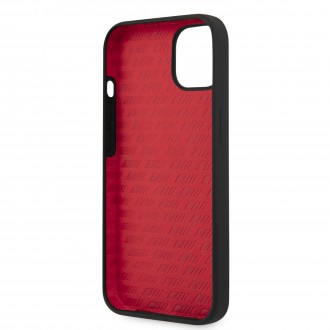 AMHCP13SRGDBK AMG Liquid Silicone Zadní Kryt pro iPhone 13 Mini Black/Red