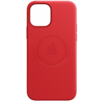 MHKJ3ZM/A Apple Kožený kryt vč. Magsafe pro iPhone 12 Pro Max Red