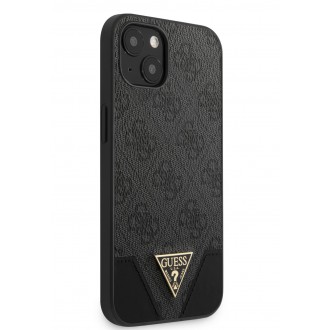 Guess 4G Hard Case Metal Logo Pouzdro pro iPhone 13 mini Grey (GUHCP13SPU4GHBK)