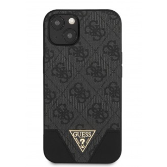 Guess 4G Hard Case Metal Logo Pouzdro pro iPhone 13 Grey (GUHCP13MPU4GHBK)