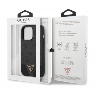 Guess 4G Hard Case Metal Logo Pouzdro pro iPhone 13 Pro Grey (GUHCP13LPU4GHBK)