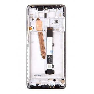 LCD Display + Dotyková Deska + Přední Kryt pro Xiaomi Poco X3 Pro Phantom Black