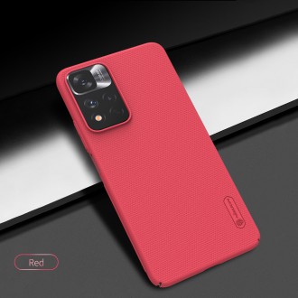 Nillkin Super Frosted Zadní Kryt pro Xiaomi Redmi Note 11 5G/Poco M4 Pro Bright Red