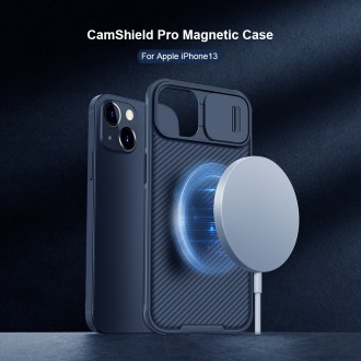 Nillkin CamShield Pro Magnetic Zadní Kryt pro iPhone 13 Black