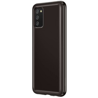 EF-QA038TBE Samsung Soft Clear Kryt pro Galaxy A03s Black