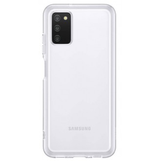 EF-QA038TTE Samsung Soft Clear Kryt pro Galaxy A03s Transparent
