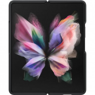 EF-PF926TBE Samsung Silikonový Kryt pro Galaxy Z Fold 3 Black