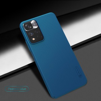 Nillkin Super Frosted Zadní Kryt pro Xiaomi Redmi Note 11 Pro/11 Pro+ 5G Peacock Blue