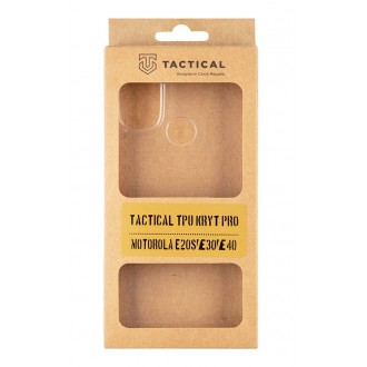 Tactical TPU Kryt pro Motorola E20s/E30/E40 Transparent