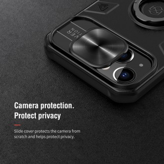 Nillkin CamShield Armor Zadní Kryt pro iPhone 13 Dark Green (without logocut)