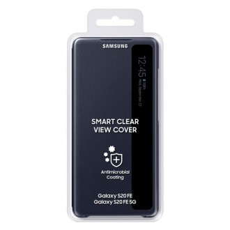 EF-ZG780CNE Samsung Clear View Cover pro Galaxy S20 FE Navy