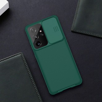 Nillkin CamShield Pro Zadní Kryt pro Samsung Galaxy S21 Ultra Deep Green