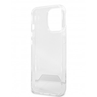 AMHCP13XTCBW AMG PC/TPU White Stripes Zadní Kryt pro iPhone 13 Pro Max Transparent