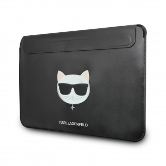 Karl Lagerfeld Choupette Head Embossed Computer Sleeve 13/14" Black (KLCS14CHBK)