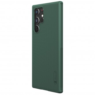 Nillkin Super Frosted PRO Zadní Kryt pro Samsung Galaxy S22 Ultra Deep Green