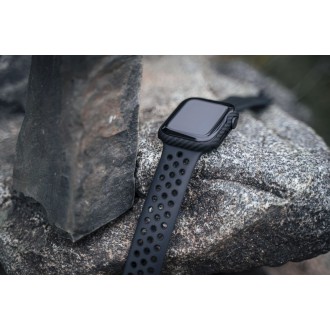 Tactical Zulu Aramid Apple Watch 7 45mm Black